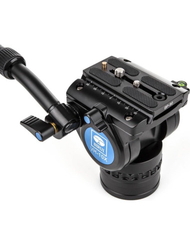 Cabezal de video fluido Sirui VH-10X, 6 kg, Aluminio