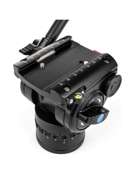 Cabezal de video fluido Sirui VH-10X, 6 kg, Aluminio