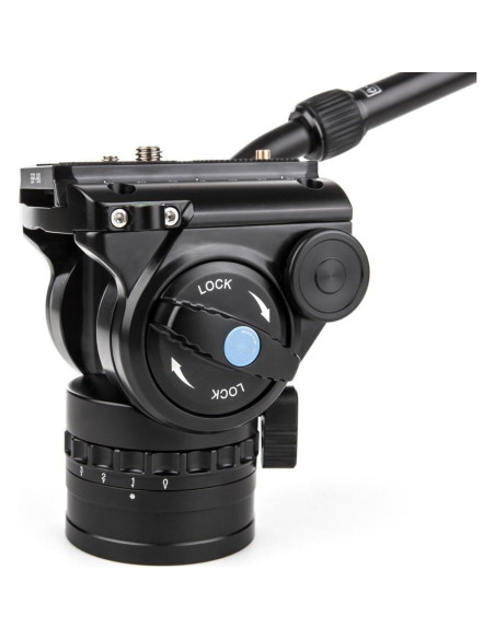 Cabezal de video fluido Sirui VH-10X, 6 kg, Aluminio