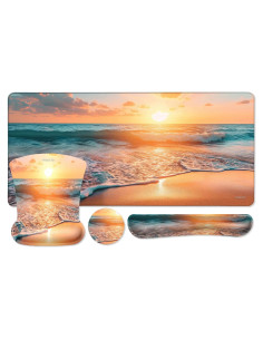 Alfombrilla de Escritorio Ergonómica Mosiso con Reposamuñecas