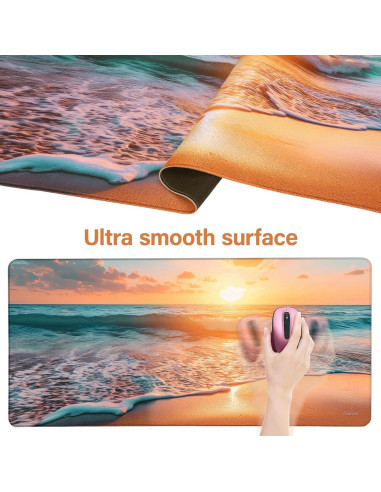 Alfombrilla de Escritorio Ergonómica Mosiso con Reposamuñecas