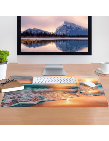 Alfombrilla de Escritorio Ergonómica Mosiso con Reposamuñecas