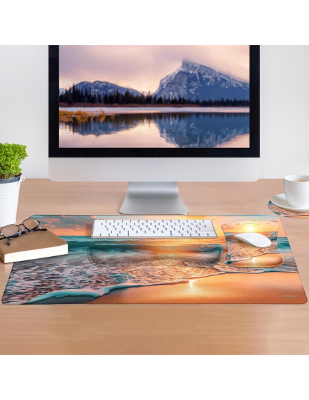Alfombrilla de Escritorio Ergonómica Mosiso con Reposamuñecas