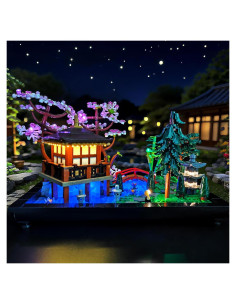 Kit de Luz LED BRIKGLOW para LEGO 10315 Jardín Tranquilo