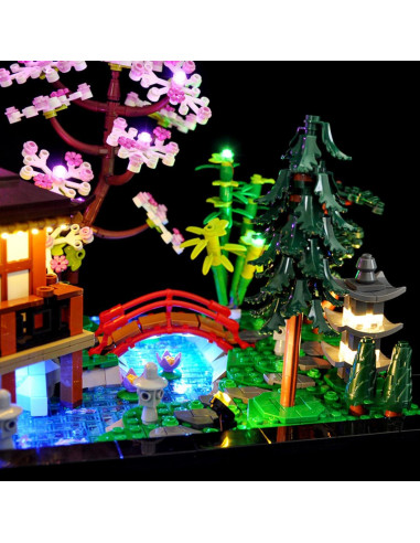 Kit de Luz LED BRIKGLOW para LEGO 10315 Jardín Tranquilo
