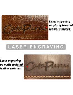 Funda de Folio de Cuero Personalizada CataPurus 13.3" a 16.2" 2