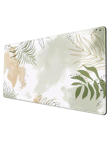 Alfombrilla de Teclado YKJWW Verde Matcha 80x40cm Antideslizante