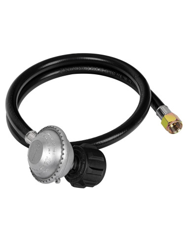 Regulador de Gas SHINESTAR 3FT con Manguera y Conector 3/8"