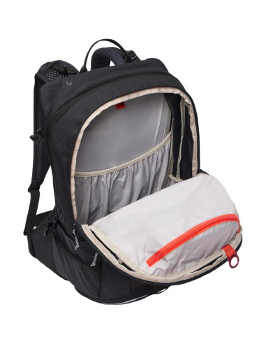 Mochila MTB Vaude Bike Alpin 27L Negra con Compartimento Hidratación