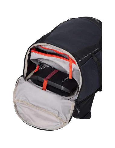 Mochila MTB Vaude Bike Alpin 27L Negra con Compartimento Hidratación