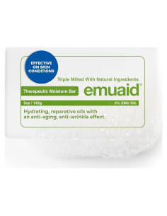 Barra de Jabón Hidratante EMUAID 142g - Aceite de Emú y Árbol de Té
