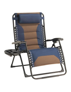 Silla de Gravedad Cero XL Foristrail con Cojín y Bandeja