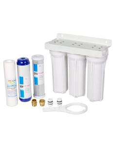 Sistema de Filtro de Agua Externo RANSOTO 3 Etapas para RV y Barcos