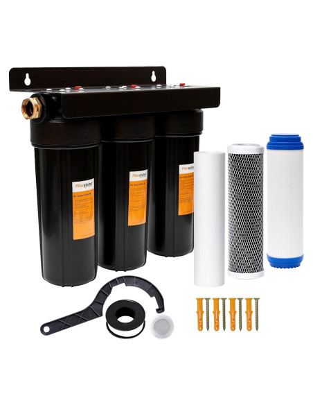 Filtro de Agua RV Filterelated RV-HLD10 3 Etapas 10 Pulgadas