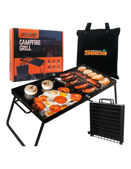 Parrilla de Campamento Plegable Adventure Seeka 4.75 kg