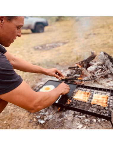 Parrilla de Campamento Plegable Adventure Seeka 4.75 kg