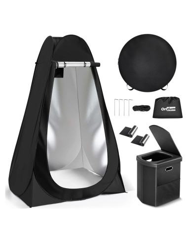 Inodoro Portátil Oridum WHMT02 con Carpa Plegable Grande