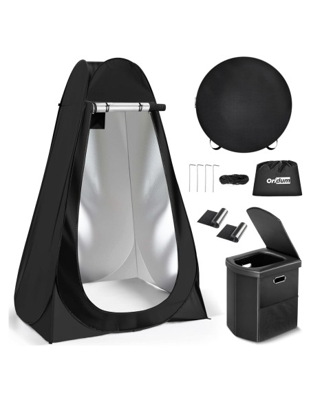 Inodoro Portátil Oridum WHMT02 con Carpa Plegable Grande