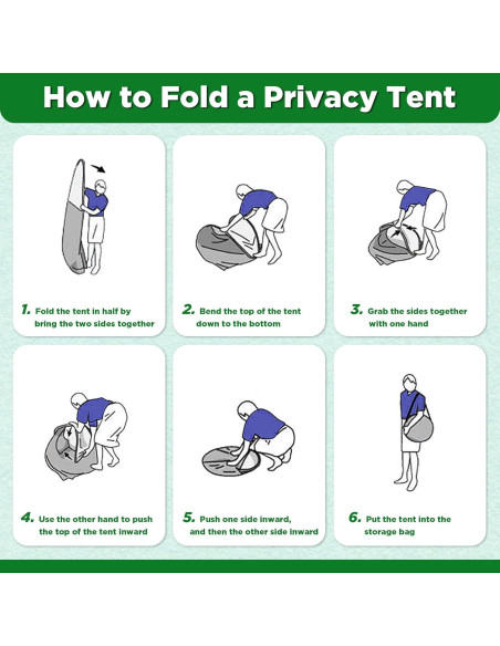 Inodoro Portátil Oridum WHMT02 con Carpa Plegable Grande