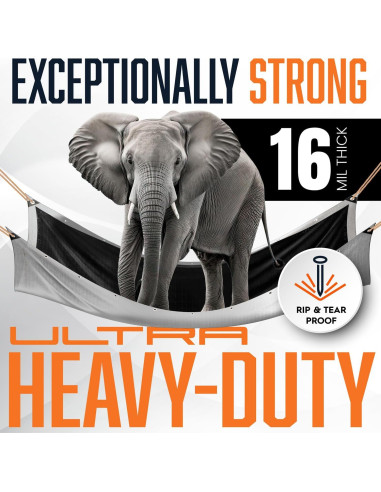 Lona Plástica Impermeable KING-A-MA-JIGS 3.05x3.05m 16 Mil