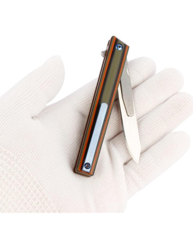 Cuchillo Escalpelo Plegable Tenchilon G37 con 10 Hojas Reemplazables