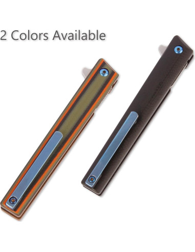 Cuchillo Escalpelo Plegable Tenchilon G37 con 10 Hojas Reemplazables