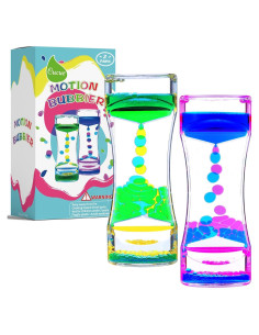 Burbujero de Movimiento Líquido Cucue - Juguete Sensorial Grande 17x6.6cm