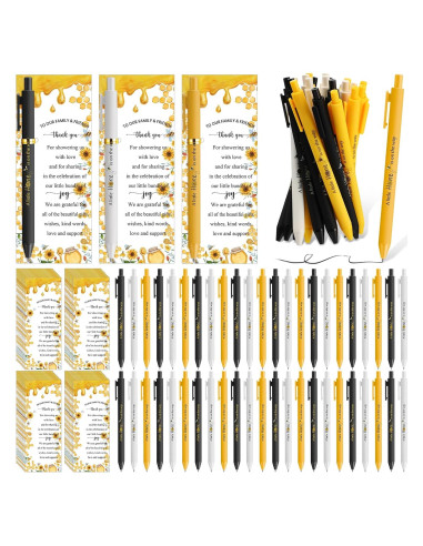 30 Conjunto de Regalos Baby Shower Abejas Engrowtic