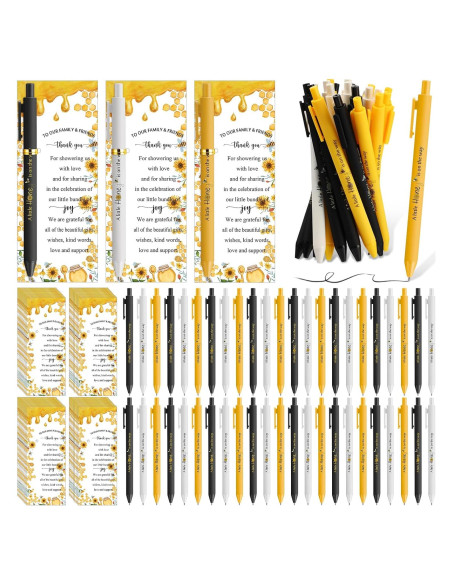 30 Conjunto de Regalos Baby Shower Abejas Engrowtic