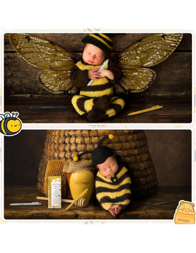 30 Conjunto de Regalos Baby Shower Abejas Engrowtic