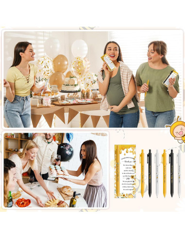 30 Conjunto de Regalos Baby Shower Abejas Engrowtic