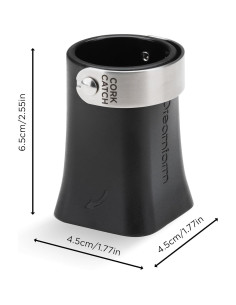 Abridor de Botellas de Champán Dreamfarm Champop - Negro 2