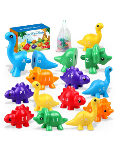 Juguetes Montessori Dinosaurios Alfabeto 1-4 Años - Foshan