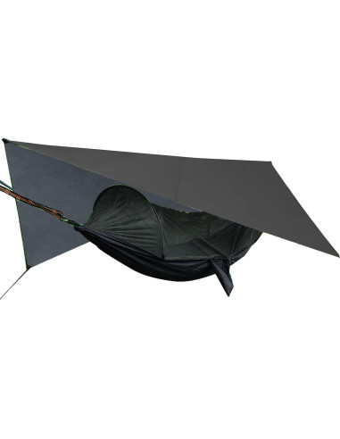 Hamaca de Camping AEETT con Red Antimosquitos y Lona Impermeable