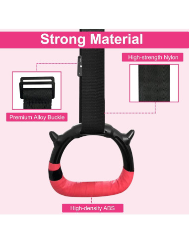 Anillas de Gimnasia RINREA para Niños con Correas Ajustables