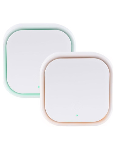 Paquete de 2 Purificadores de Aire Ionizadores W25-02-25 Silenciosos