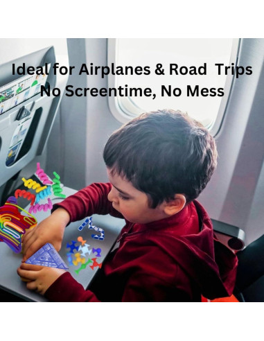 Juego de Juguetes Antiestrés para Niños 31 Piezas Azul