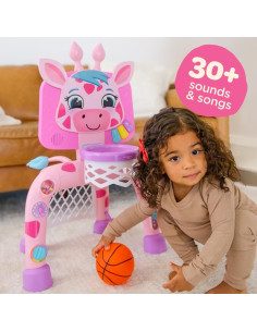 Canasta de Baloncesto Jirafa Move2Play con Sonidos y Luces 2