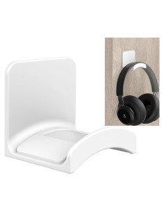 Soporte Adhesivo para Auriculares SOKUSIN Blanco - Universal