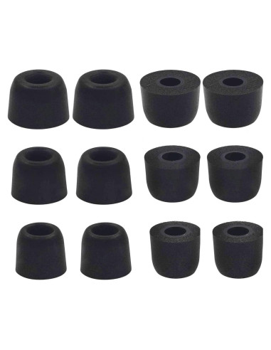 Consejos de Espuma Viscoelástica BLLQ para Auriculares Sony 12PCS