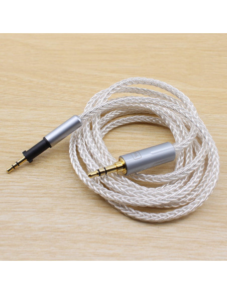 Cable de Reemplazo Trenzado Youkamoo 1.2m para Auriculares AKG Cable de Reemplazo Trenzado Youkamoo 1.2m para Auriculares AKG