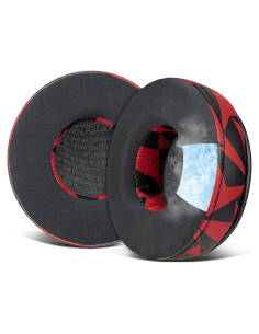 Almohadillas de Gel Refrigerante SOULWIT para Auriculares Hesh 2 - Tormenta Roja