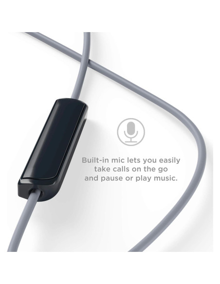 Auriculares Intrauditivos TCL SOCL100 - Negro, Aislamiento de Ruido