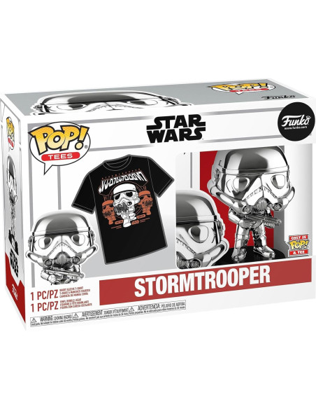Funko Pop! Stormtrooper + Camiseta For the Empire - S Funko Pop! Stormtrooper + Camiseta For the Empire - S