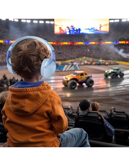 Auriculares ProCase para Niños con Cancelación de Ruido - Rosa y Azul