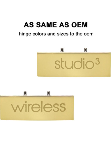 Cabezal y bisagra de repuesto Adhiper para auriculares Beats Studio 3