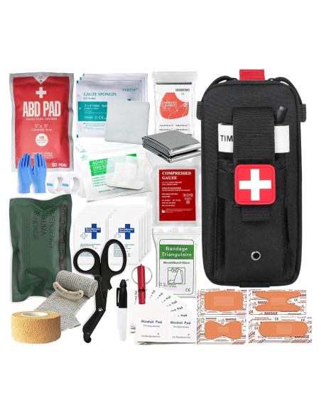 Kit de Trauma IFAK Vviitop para Control de Sangrado - Compacto y Portátil Kit de Trauma IFAK Vviitop para Control de Sangrado - Compacto y Portátil