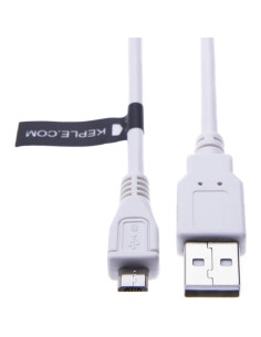 Cable de carga Micro USB Keple 0.46m para auriculares Sony 2