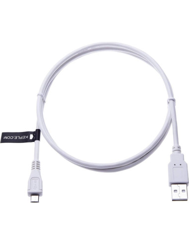 Cable de carga Micro USB Keple 0.46m para auriculares Sony