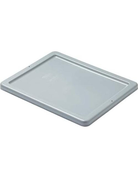 Tapa de Palletote Rubbermaid 49.84x39.84 cm Gris Apilable
